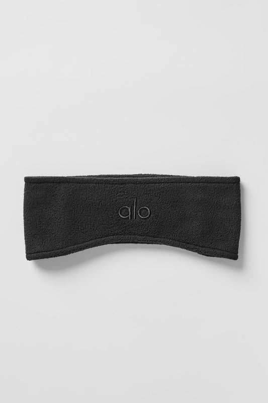 Polar Fleece Ear Warmer - Black