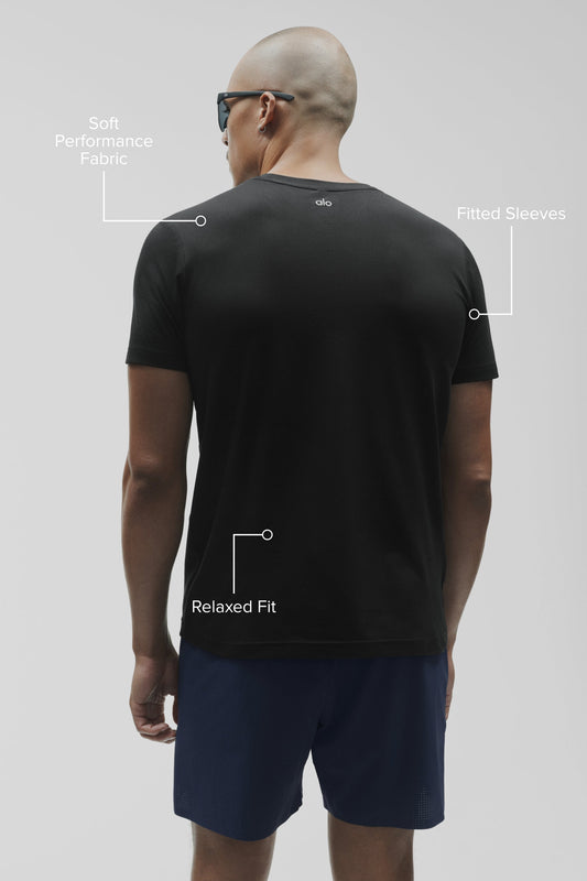 Conquer Reform Crewneck Short Sleeve - Black