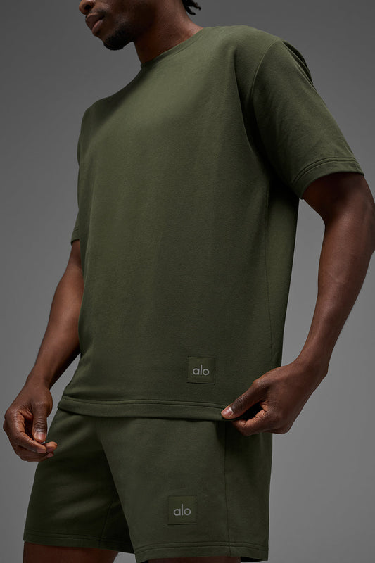 Double Take Short Sleeve - Green Olive