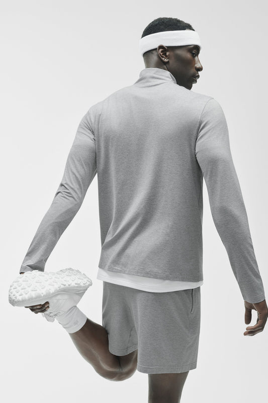 Conquer 1/4 Zip Reform Long Sleeve - Vintage Athletic Heather