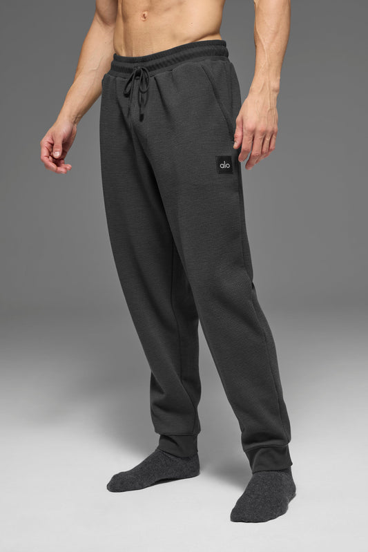Waffle Lounge Jogger - Anthracite