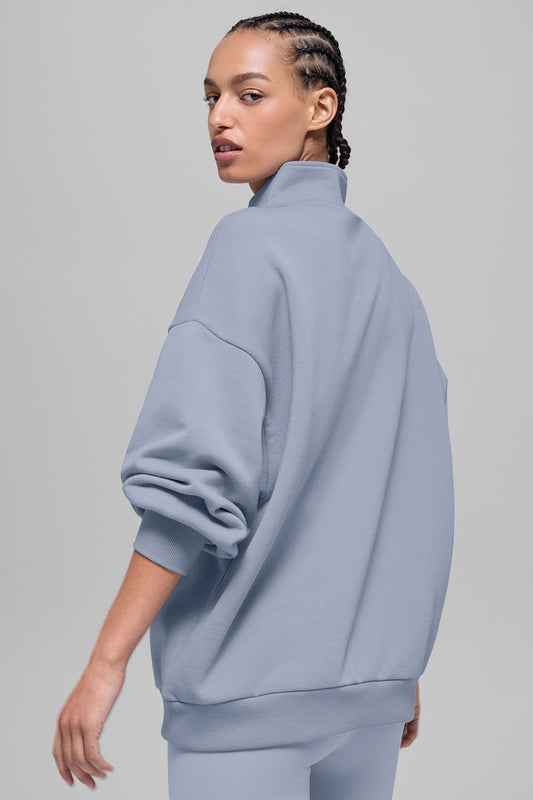 Accolade 1/4 Zip Pullover - Winter Frost