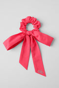 Love Knots Tie Scrunchie - Candy Red