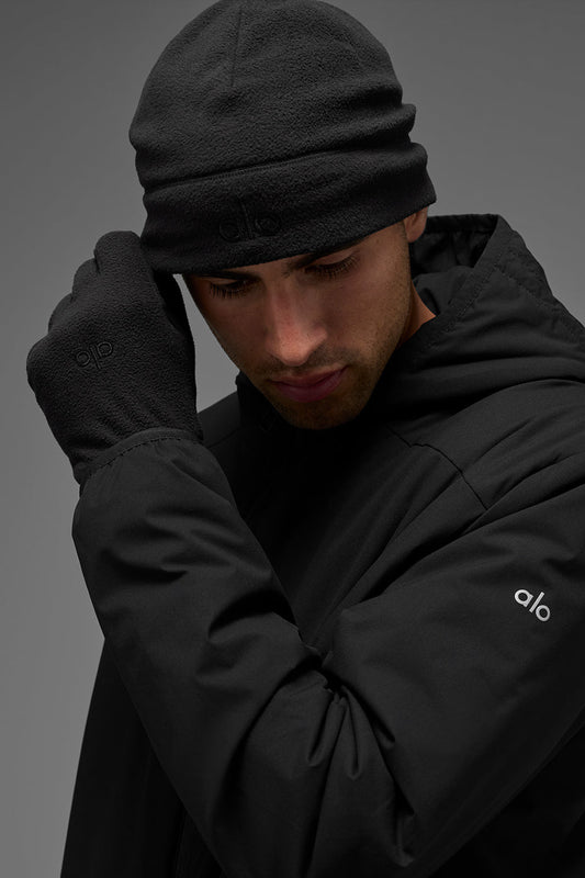 Performance Fleece Gloves - Black/Black