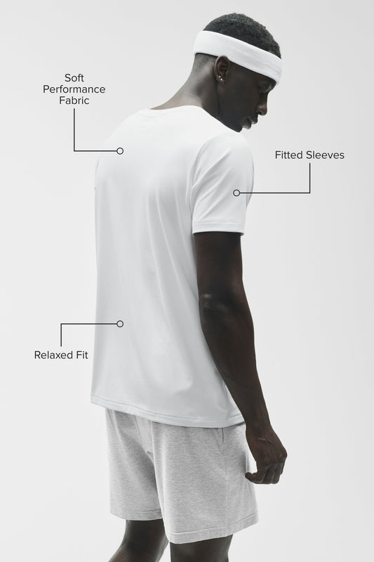 Conquer Reform Crewneck Short Sleeve - White
