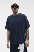 Double Take Short Sleeve - Navy