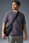Double Take Short Sleeve - Italian Plum