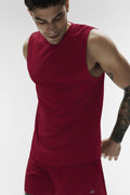 Conquer Muscle Tank - Garnet