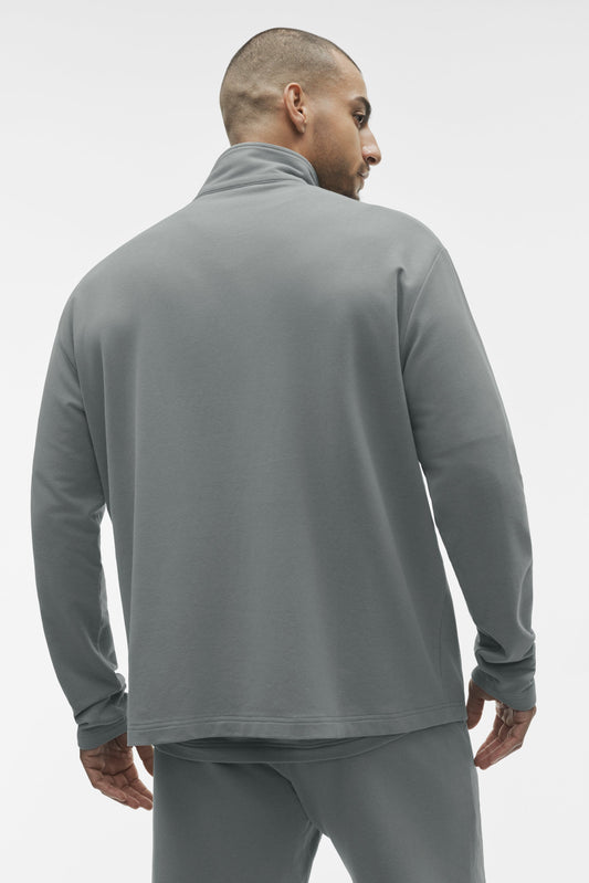 Double Take Long Sleeve 1/4 Zip - Monument