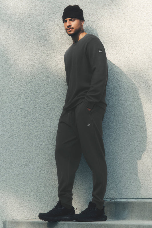 Waffle Lounge Jogger - Anthracite