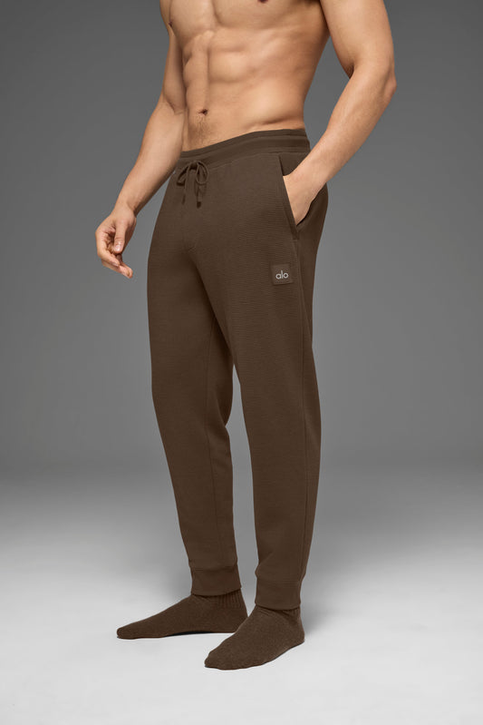 Waffle Lounge Jogger - Espresso