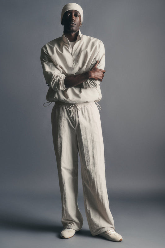 Takeaway Track Straight Leg Pant - Bone