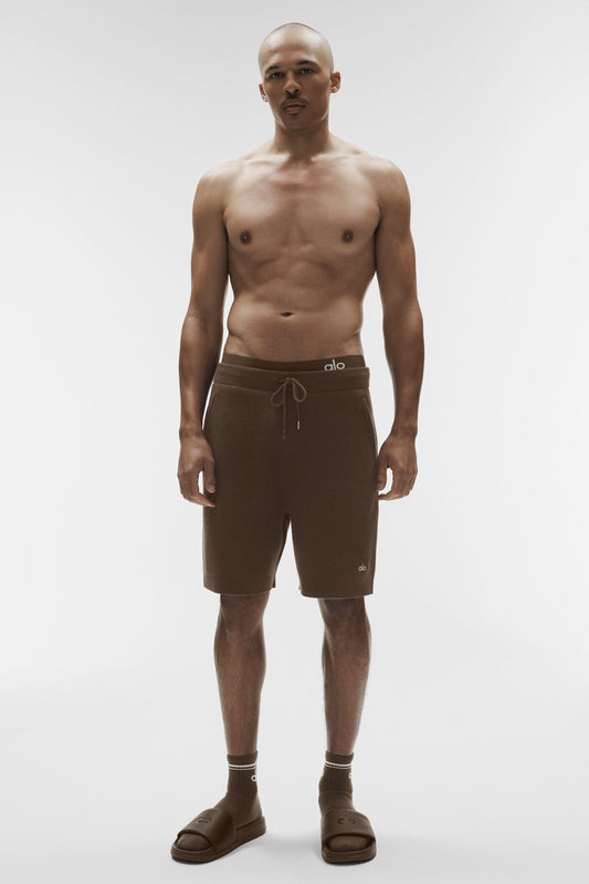 7" Sports Club Sweater Knit Short - Espresso