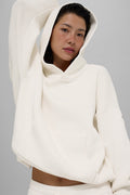 Scholar Hooded Sweater - Ivory