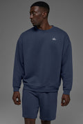 Accolade Crew Neck Pullover - Navy