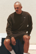 Accolade Crew Neck Pullover - Espresso