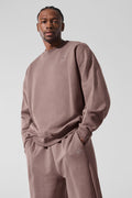 Accolade Crew Neck Pullover - Mushroom