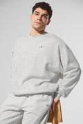 Accolade Crew Neck Pullover - White Heather