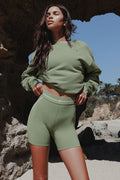 Accolade Crew Neck Pullover - Dune Grass