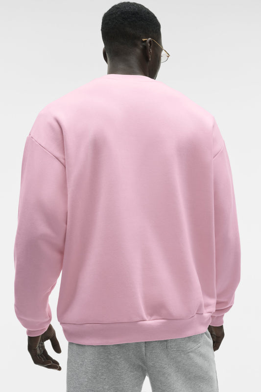 Accolade Crew Neck Pullover - Pink Marshmallow