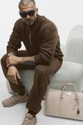 Accolade 1/4 Zip Pullover - Espresso