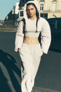 Accolade Straight Leg Sweatpant - Bone