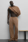 Accolade Straight Leg Sweatpant - Java Brown