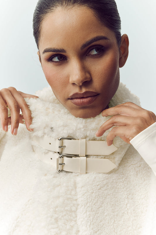 Sherpa Fireside Bomber - Ivory