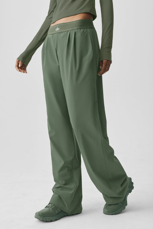 Suit Up Trouser (Regular) - Bamboo Green