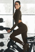 ALO Softsculpt High-Waist Legging - Espresso