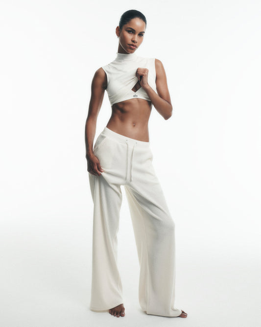Muse Wide Leg Pant - Ivory