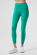 7/8 High-Waist Airbrush Legging - Spruce Green