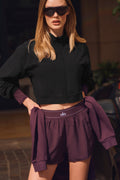 Match Point Short - Rich Bordeaux