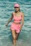 Match Point Short - Neon Bubblegum