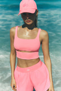 Slit Bra - Neon Bubblegum